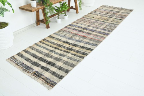 Turkish runner rug 3x9 - runner,